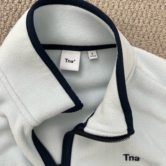 SOLD | Aritzia TNA sno polar zip up (blue) - Picture 5 of 5